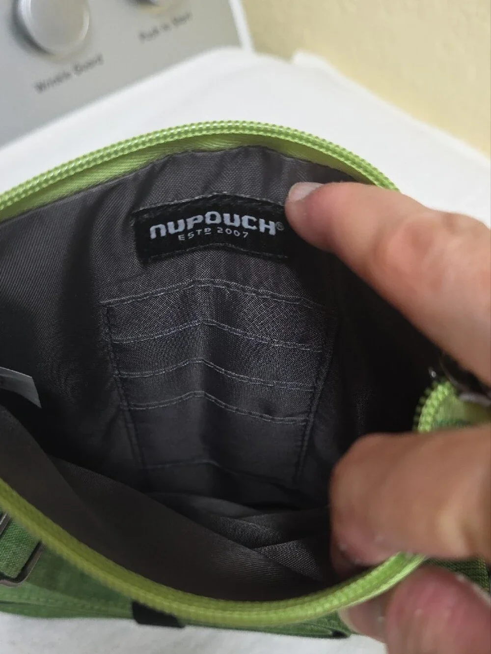 Nupouch Anti-Theft Crossbody Bag with Adjustable Strap